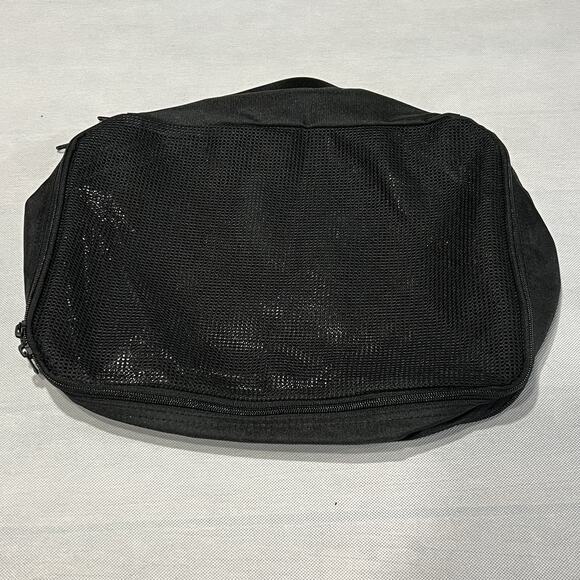 Eagle Creek Packing Cube 15x10x3 Dual Compartment Black Gray - Picture 3 of 7